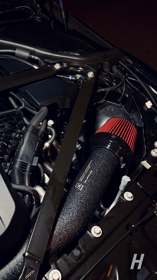 HM S58 Cold Air Intake w/ Heat Shield - G80 M3 | G82 / G83 M4 | G87 M2
