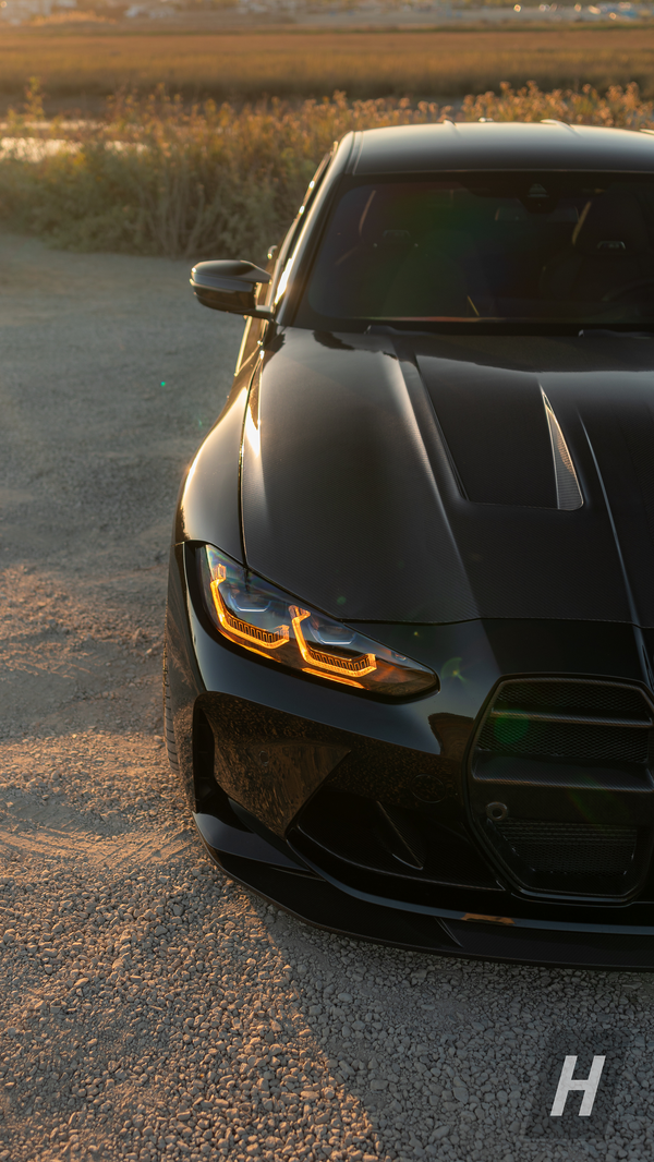 HM Amber Daytime Running Light LED Module Set - G22 4-Series | G80 M3 | G82 / G83 M4