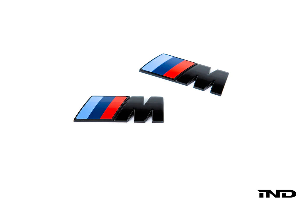 Genuine New BMW M WING BADGE Fender Emblem For All 1 2 3 4 5 Series m Sport  Tech