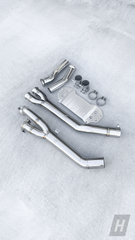 HM S58 Single Midpipe w/ Extended Brace - G80 M3 | G82 / G83 M4