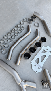 HM V1 S58 Catback Exhaust - G80 M3 | G82 / G83 M4