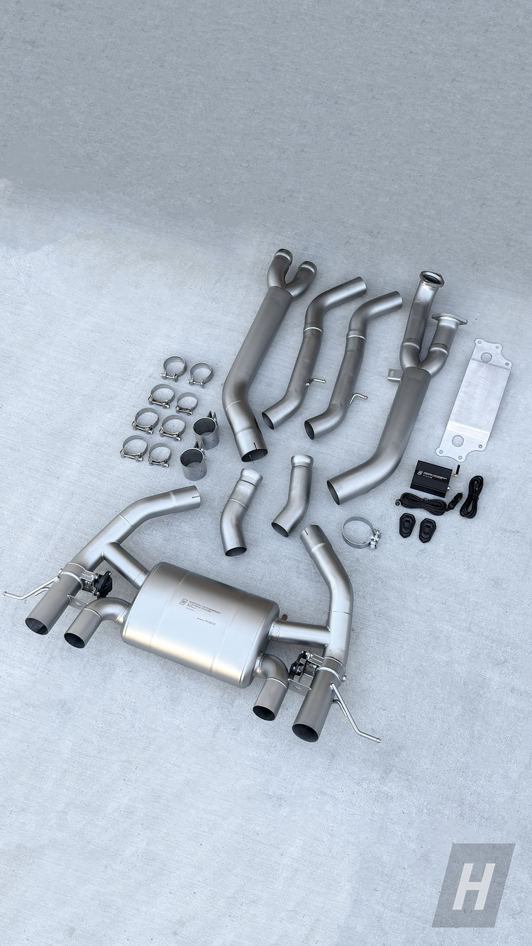 HM V1 S58 Catback Exhaust - G87 M2