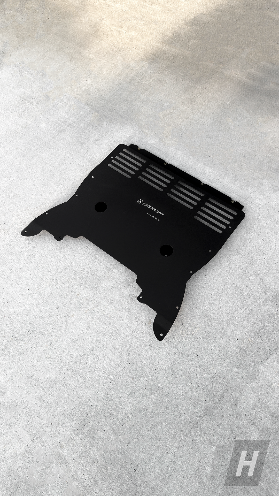 HM S63 Oil Cooler Skid Plate - F90 M5