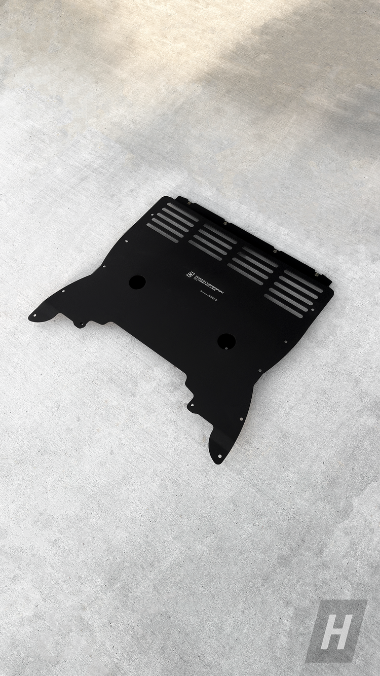 HM S63 Oil Cooler Skid Plate - F90 M5
