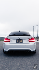 PSM Style V2 (High Kick) Dry Carbon Fiber Trunk Lip / Spoiler - F87 M2 | F22 2-Series