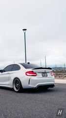 PSM Style V2 (High Kick) Dry Carbon Fiber Trunk Lip / Spoiler - F87 M2 | F22 2-Series