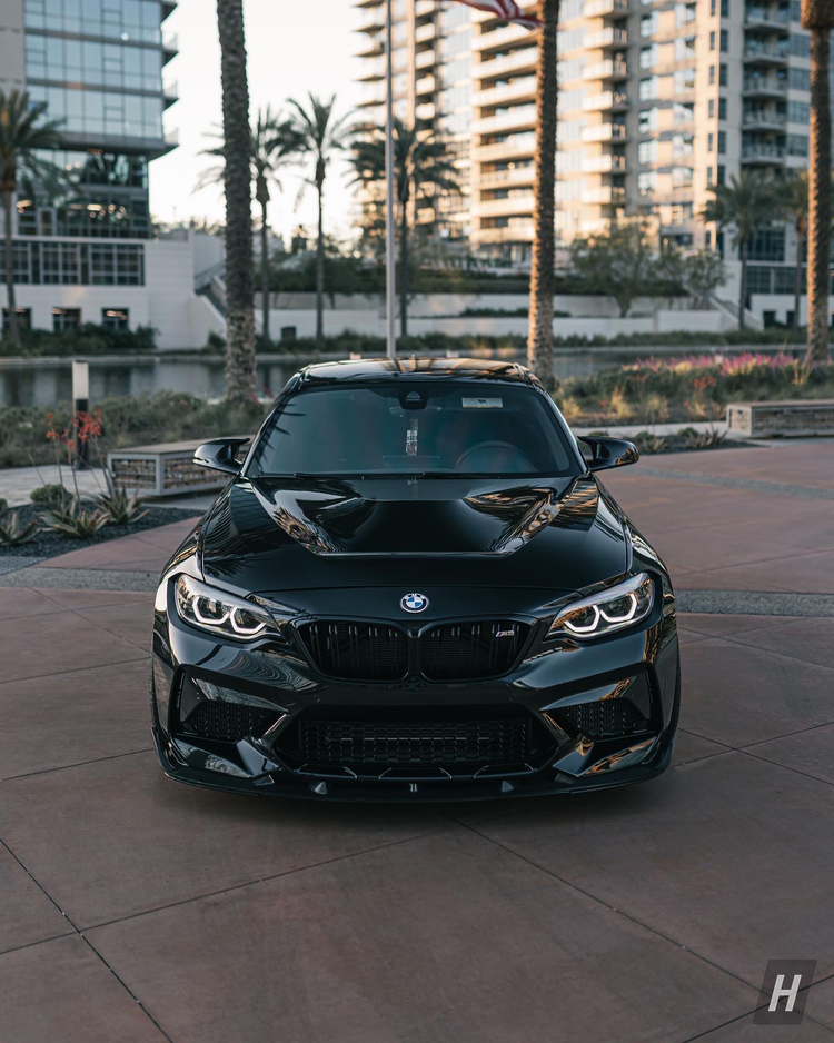 3D Style Carbon Fiber Front Lip - F87 M2C