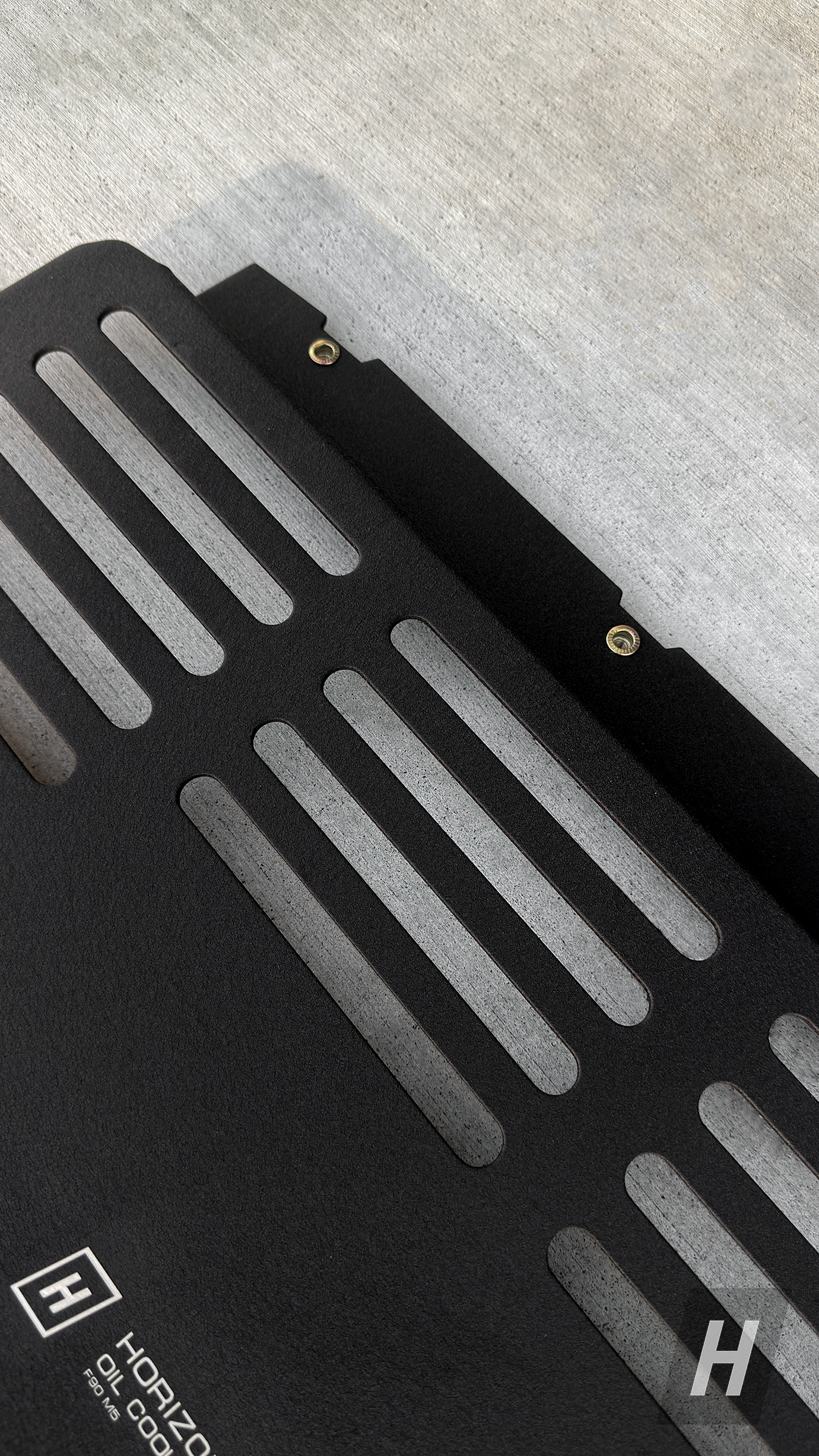 HM S63 Oil Cooler Skid Plate - F90 M5