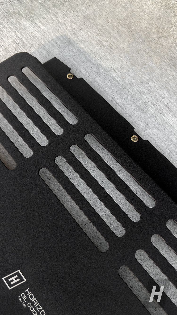 HM S63 Oil Cooler Skid Plate - F90 M5