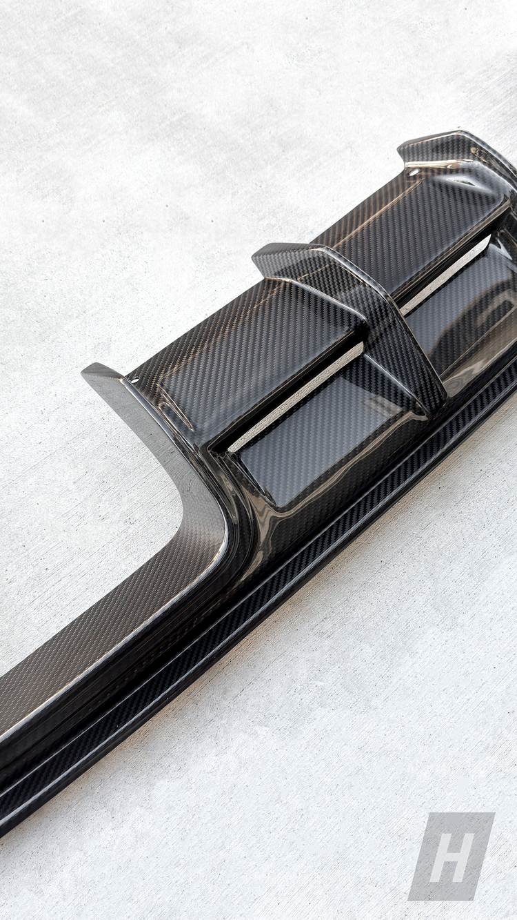 VR1 Carbon Fiber Rear Diffuser - G80 M3 | G82 / G83 M4 - Image 3