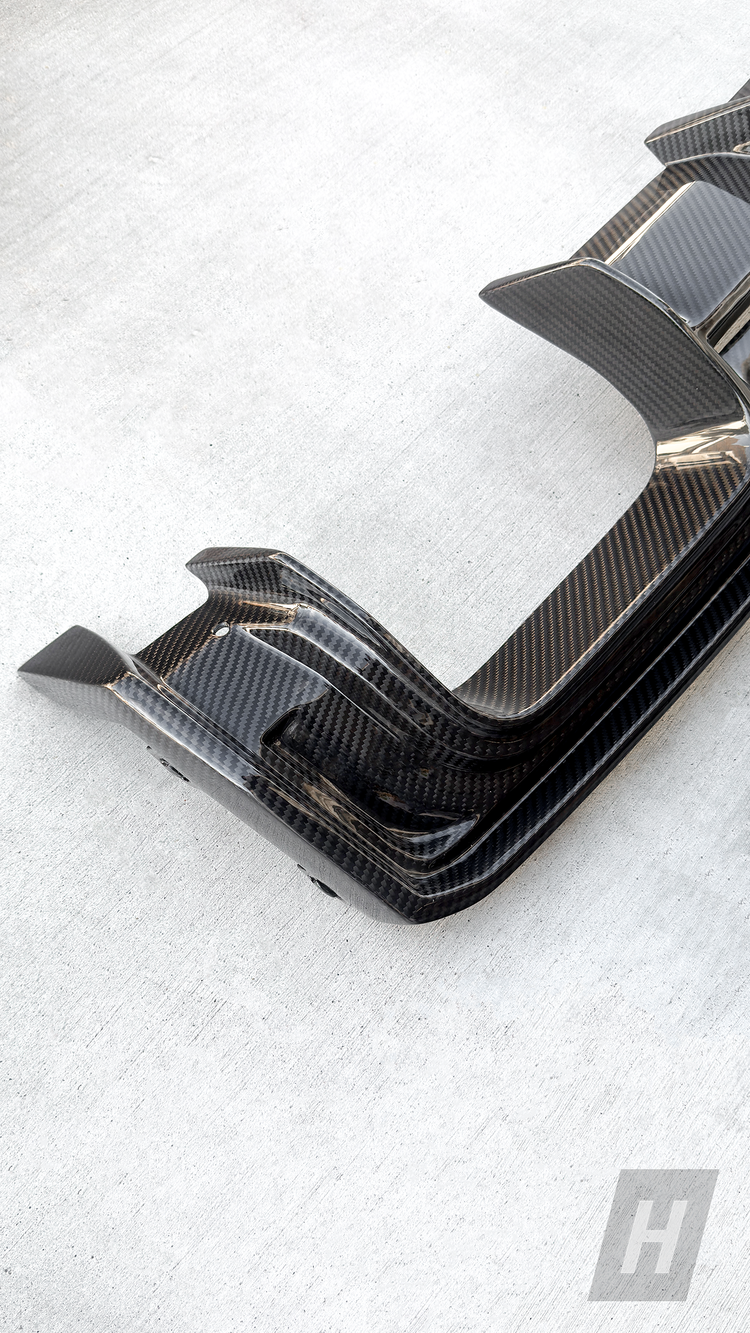 VR1 Carbon Fiber Rear Diffuser - G80 M3 | G82 / G83 M4 - Image 4