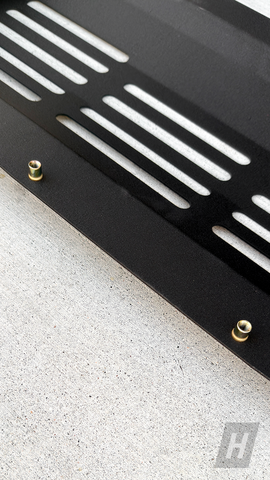 HM S55 Oil Cooler Skid Plate - F87 M2C