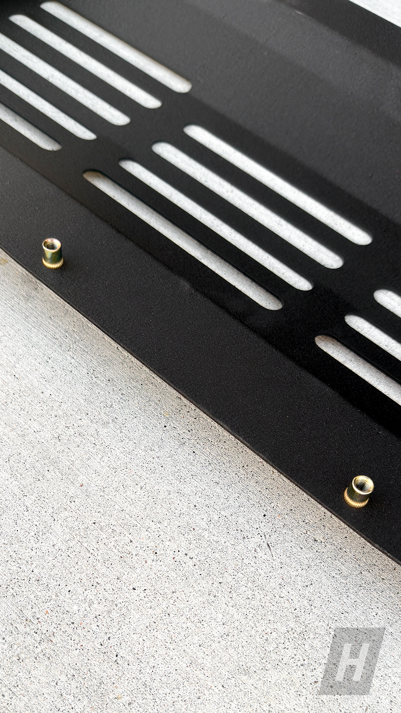 HM S55 Oil Cooler Skid Plate - F87 M2C
