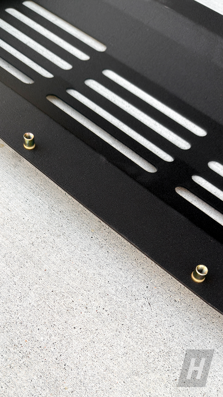 HM S55 Oil Cooler Skid Plate - F87 M2C
