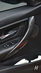 Carbon Fiber Interior Door Handle Replacements - F80 M3 | F82 M4 | F30 3-Series | F32 4-Series