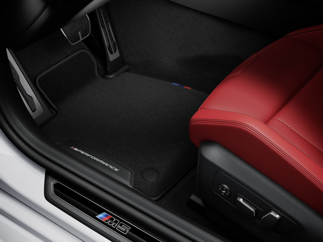 OEM BMW M Performance Carpet Floor Mats Set - G60 5-Series | G90 M5