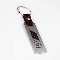 BMW M Carbon Fiber/Stainless Keychain