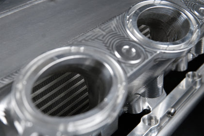 CSF B58 Charge-Air Cooler Manifold (Machined Billet Aluminum) - A90 Supra | G2X M440i/M340i