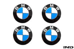 OEM BMW Wheel Center Caps / Roundels (Fixed) 68mm Set of 4 - Various BMW Models