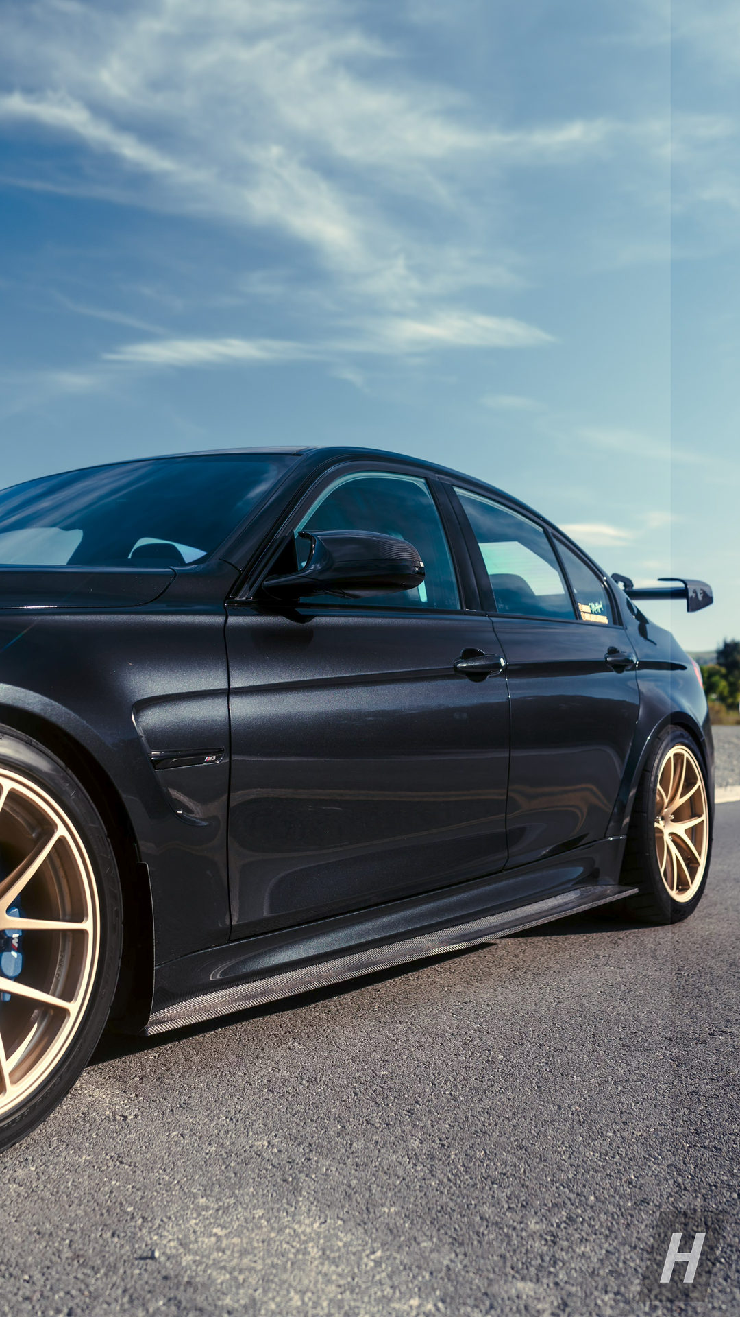PSM Style Carbon Fiber Side Skirts - F80 M3