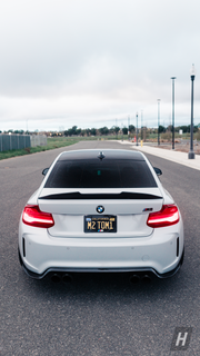 PSM Style V2 (High Kick) Dry Carbon Fiber Trunk Lip / Spoiler - F87 M2 | F22 2-Series