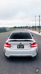 PSM Style V2 (High Kick) Dry Carbon Fiber Trunk Lip / Spoiler - F87 M2 | F22 2-Series