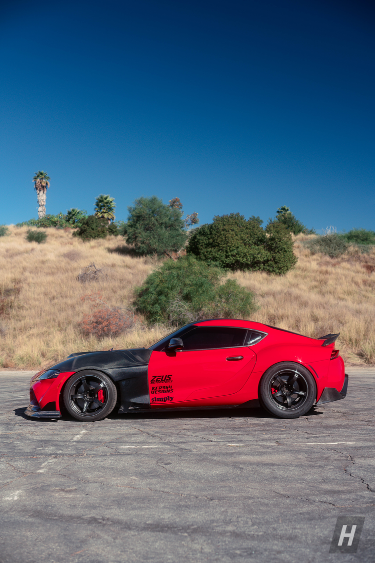 Performance V2 Carbon Fiber Trunk Spoiler - A90 Supra