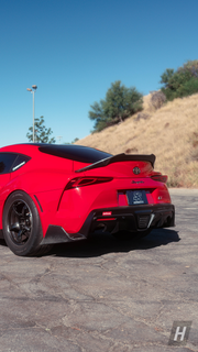 Performance V2 Carbon Fiber Trunk Spoiler - A90 Supra