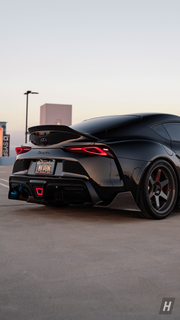 Performance V3 Carbon Fiber Trunk Spoiler - A90 Supra