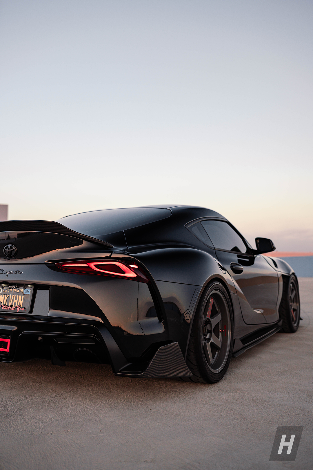 Performance V3 Carbon Fiber Trunk Spoiler - A90 Supra