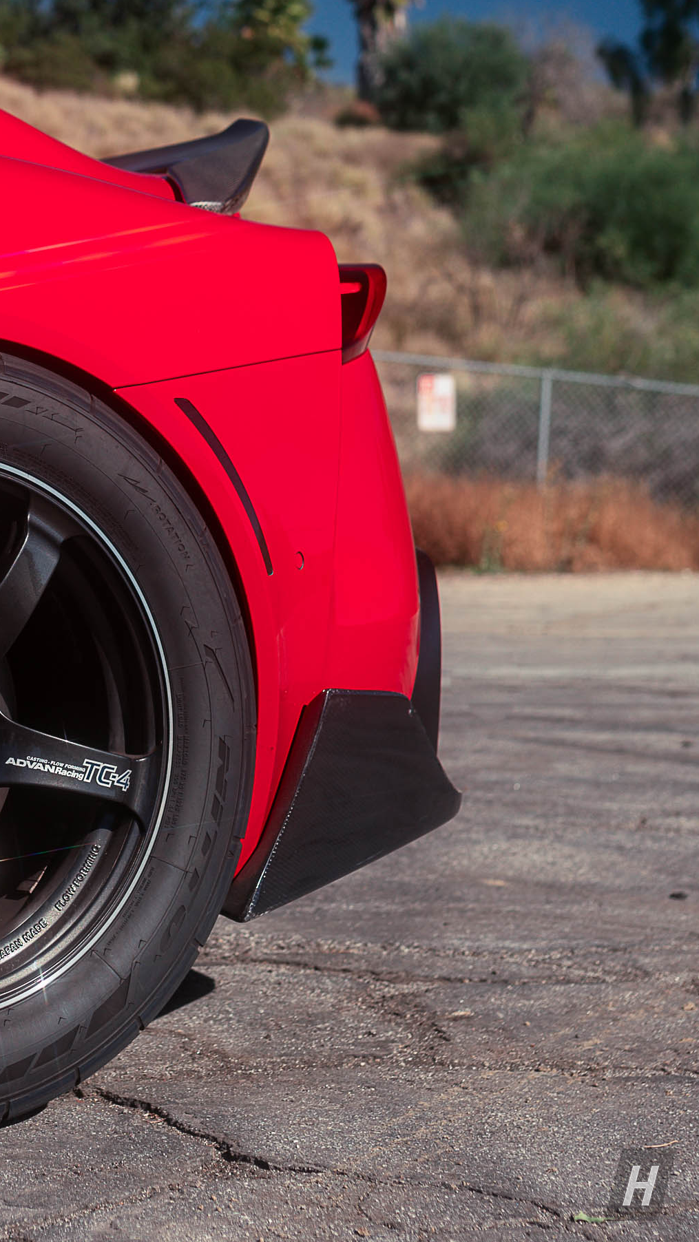 AG1 Carbon Fiber Rear Spats / Spoilers - A90 Supra - Image 2