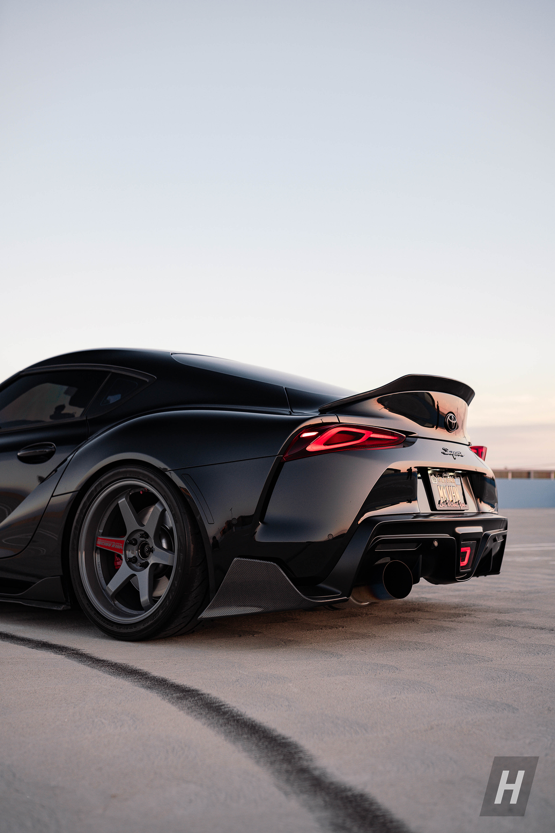 Performance V3 Carbon Fiber Trunk Spoiler - A90 Supra