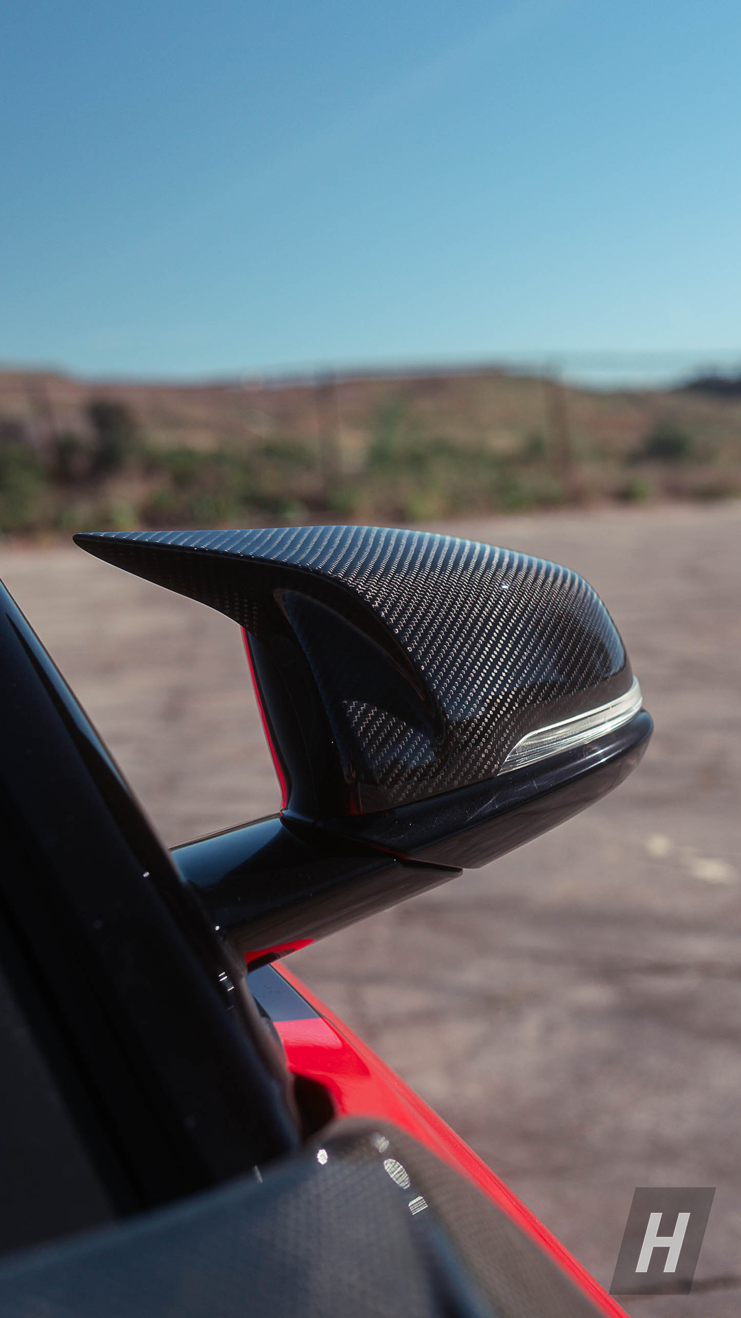 Performance V1 Carbon Fiber Mirror Cap Replacements - A90 Supra