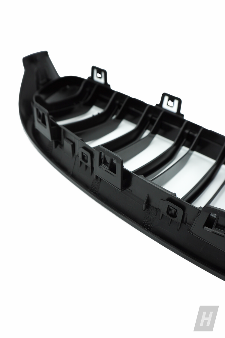 Gloss Black Dual-Slat Front Grills - F3X 4-SERIES | F80 M3 | F82 / F83 M4