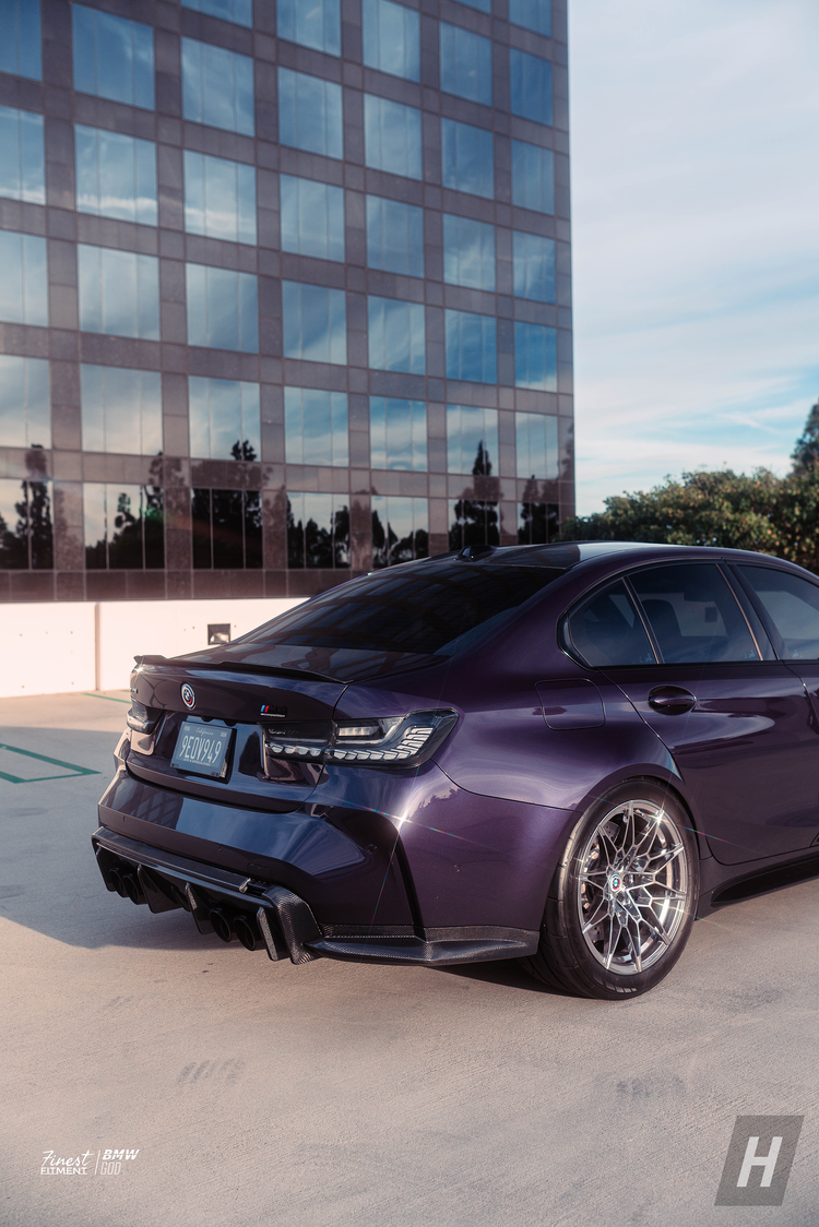 OEM Style Dry Carbon Fiber Rear Extensions - G80 M3 