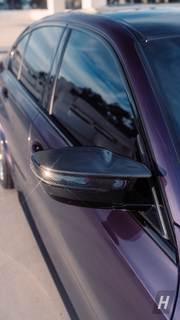 Performance V1 Dry Carbon Fiber Mirror Cap Replacements - G80 M3 | G82 / G83 M4 | G42 M240i