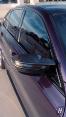 Performance V1 Dry Carbon Fiber Mirror Cap Replacements - G80 M3 | G82 / G83 M4 | G42 M240i
