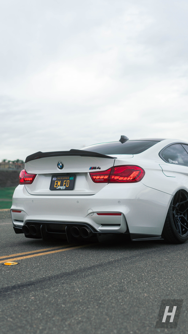 PSM Style V2 (High Kick) Carbon Fiber Trunk Lip / Spoiler - F82 / F83 M4