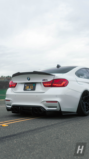 P Style V2 (High Kick) Dry Carbon Fiber Trunk Lip / Spoiler - F82 / F83 M4