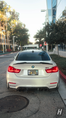 P Style V2 (High Kick) Dry Carbon Fiber Trunk Lip / Spoiler - F82 / F83 M4