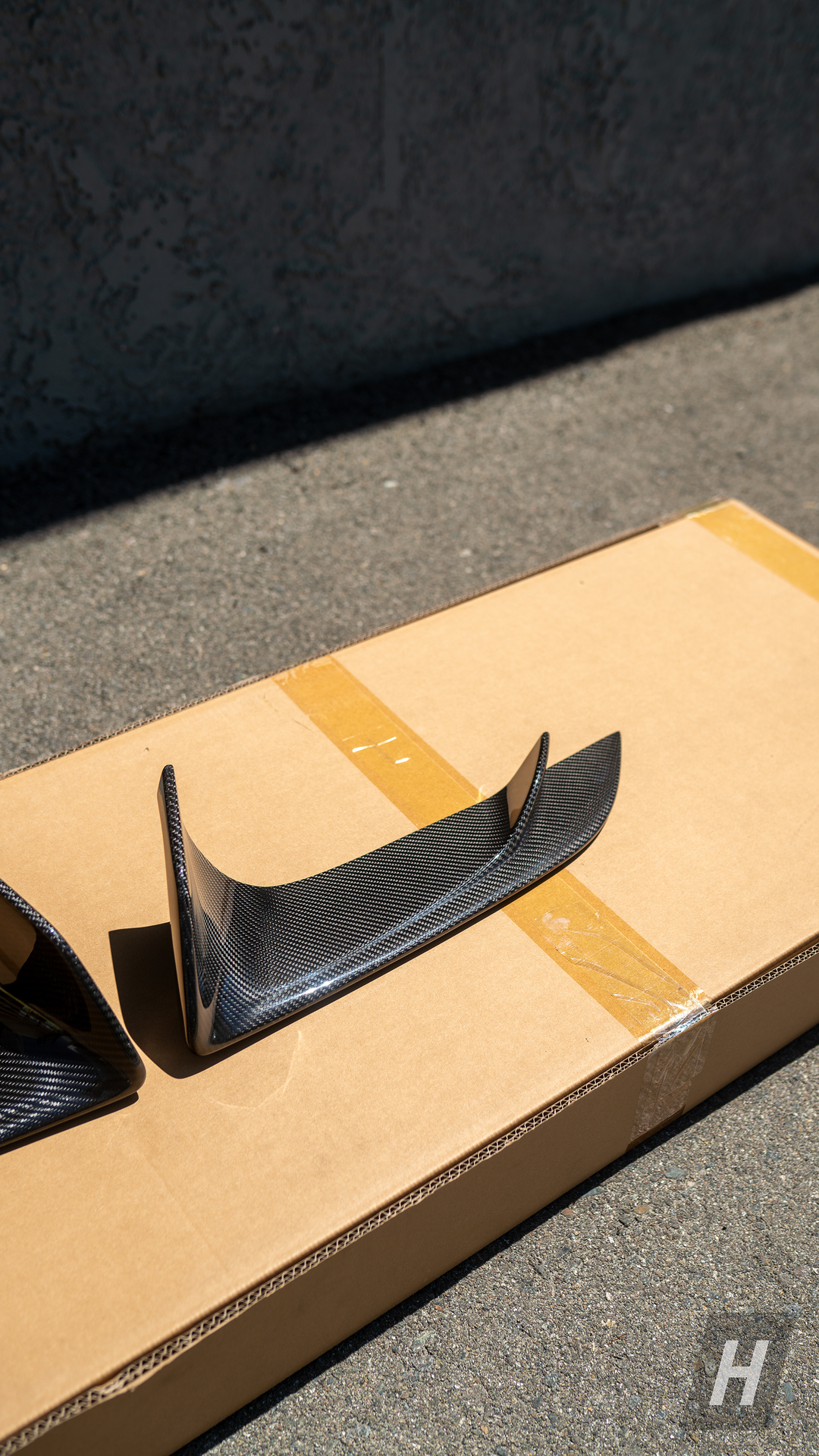 Carbon Fiber Lower Bumper Inserts - A90 Supra
