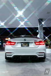 P Style V2 (High Kick) Dry Carbon Fiber Trunk Lip / Spoiler - F82 / F83 M4