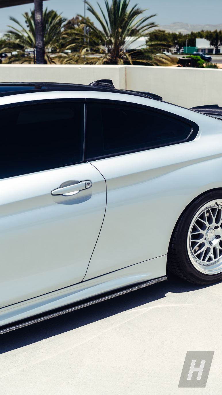 Performance V1 Carbon Fiber Side Skirts - F32 4-Series