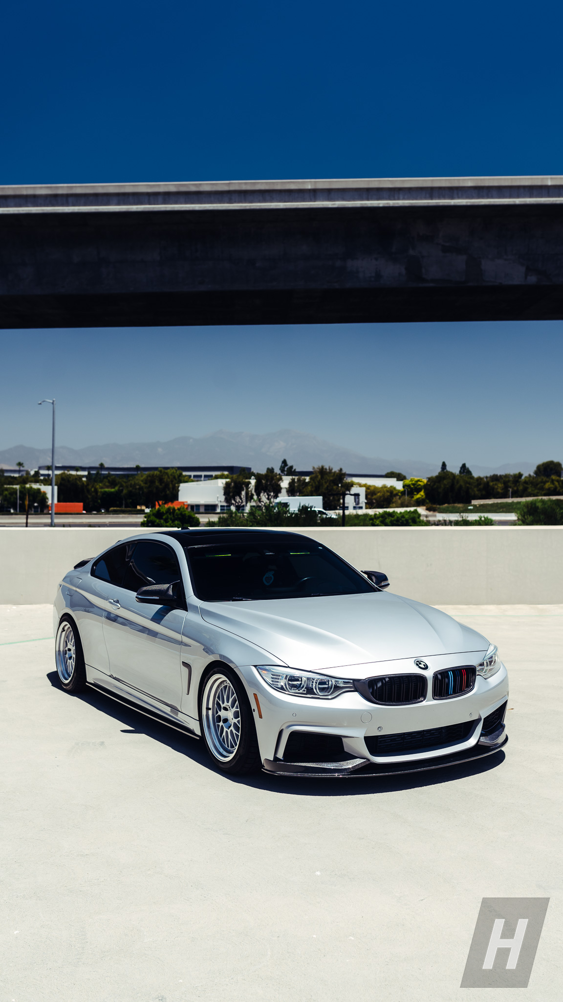 Performance V1 Carbon Fiber Front Lip - F3X 4-Series