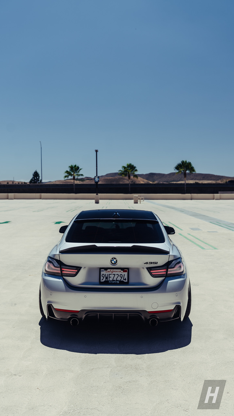 PSM Style Carbon Fiber Trunk Lip / Spoiler - F3X 4-Series