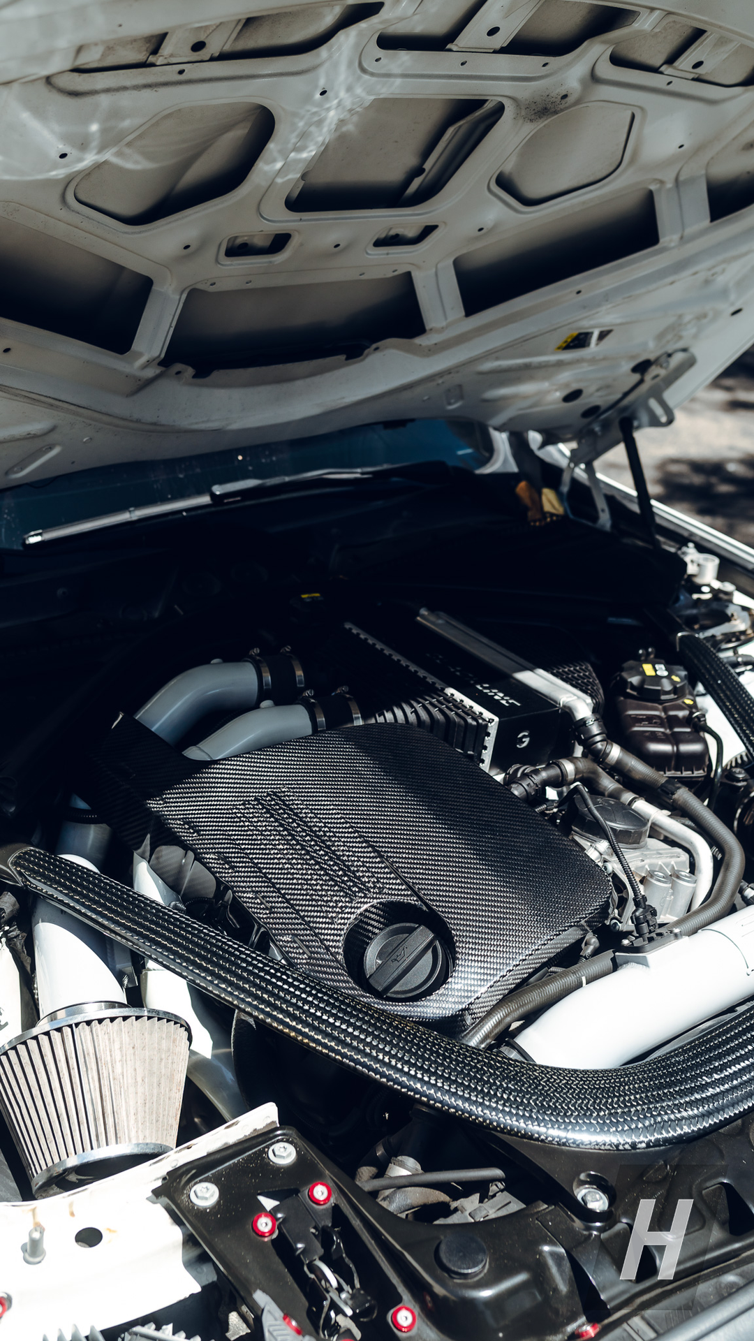 Performance V1 Carbon Fiber Engine Cover (S55) - F80 M3 | F82 / F83 M4 | F87 M2C