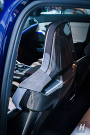 S-ÖE BMW M Carbon Bucket Seat Bolster Protector Set - G80 M3 | G82 M4 | G87 M2