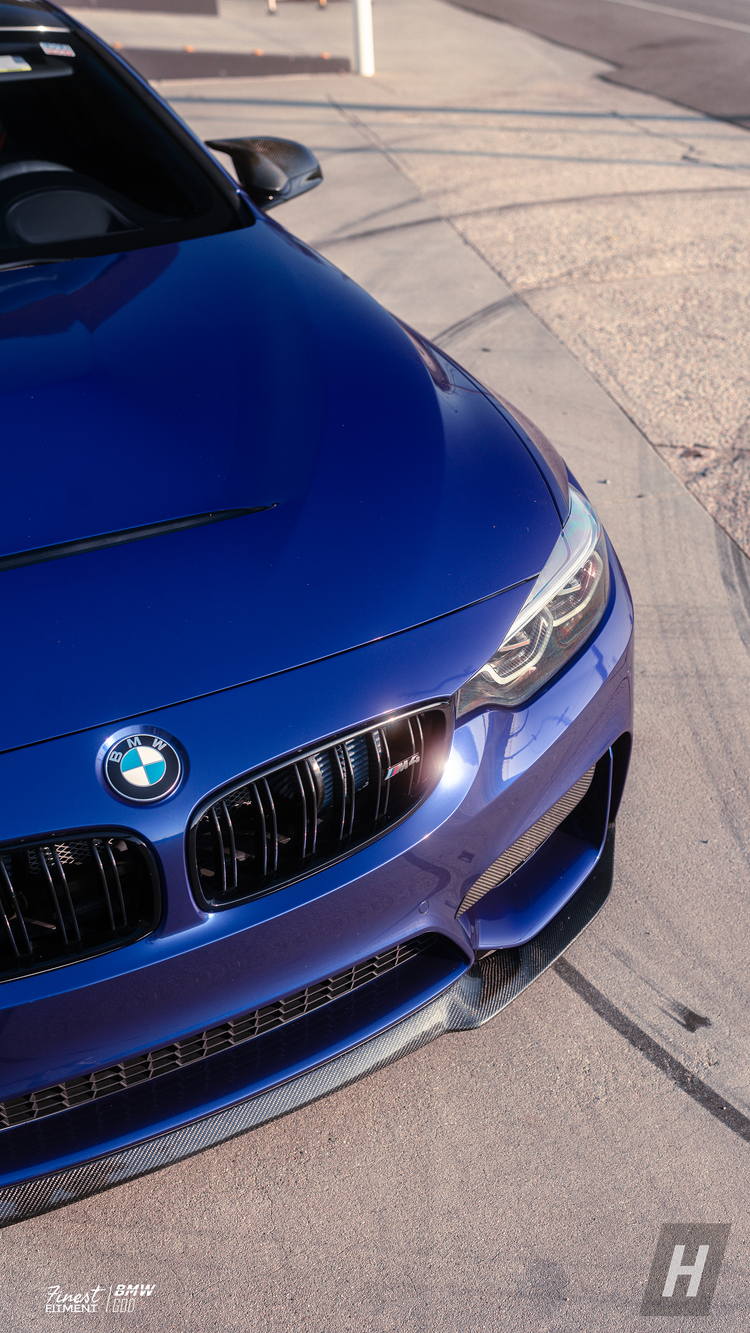 Performance V1 Dry Carbon Fiber Upper Splitters (FANGS)  - F80 M3 | F82 / F83 M4