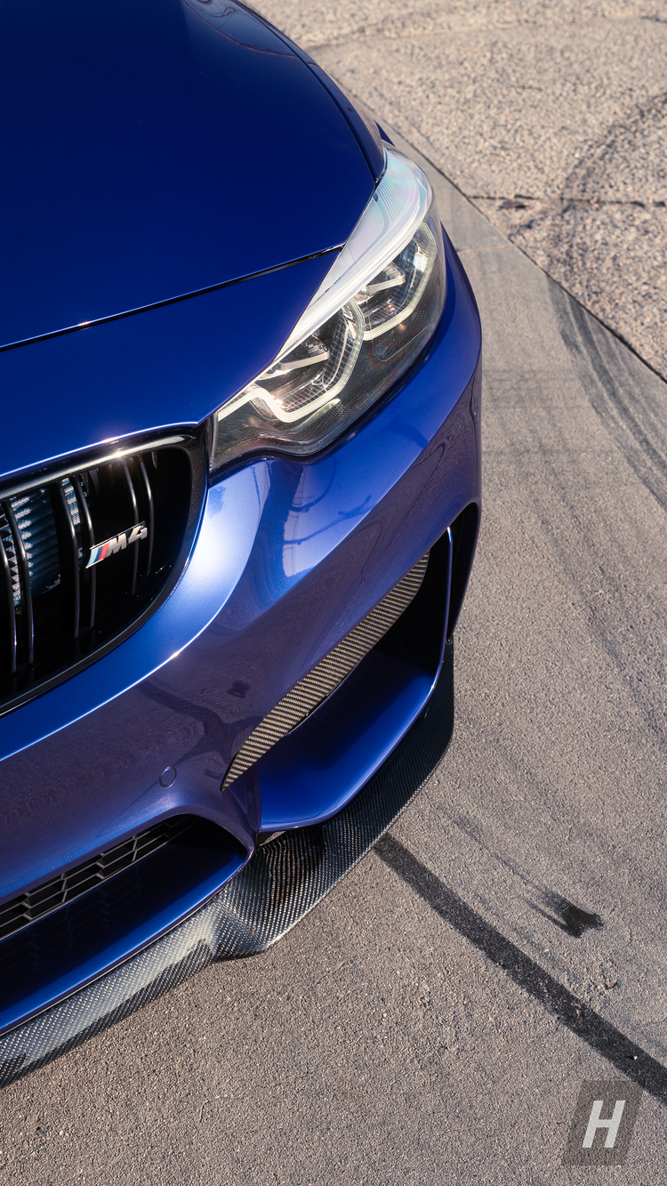Performance V1 Dry Carbon Fiber Upper Splitters (FANGS)  - F80 M3 | F82 / F83 M4
