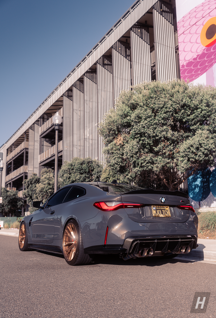 PSM Style (High Kick) Carbon Fiber Trunk Lip / Spoiler - G22 4-Series | G82 M4